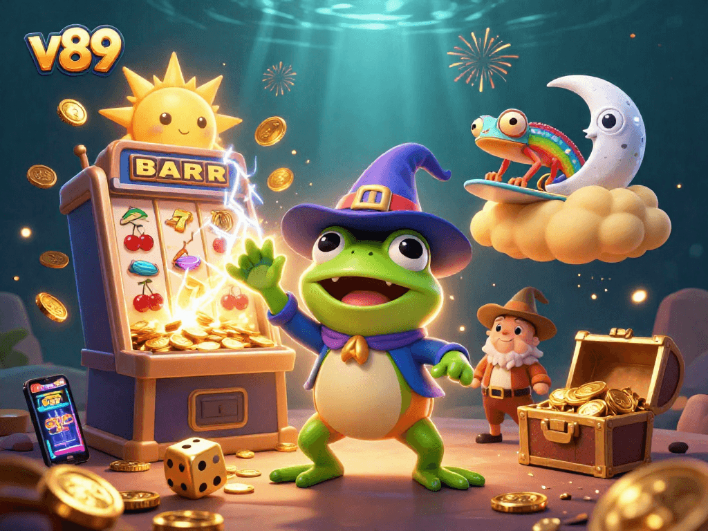 Menangkan hadiah menarik dengan v89, platform slot online modern dengan tampilan yang unik dan pengalamannya.