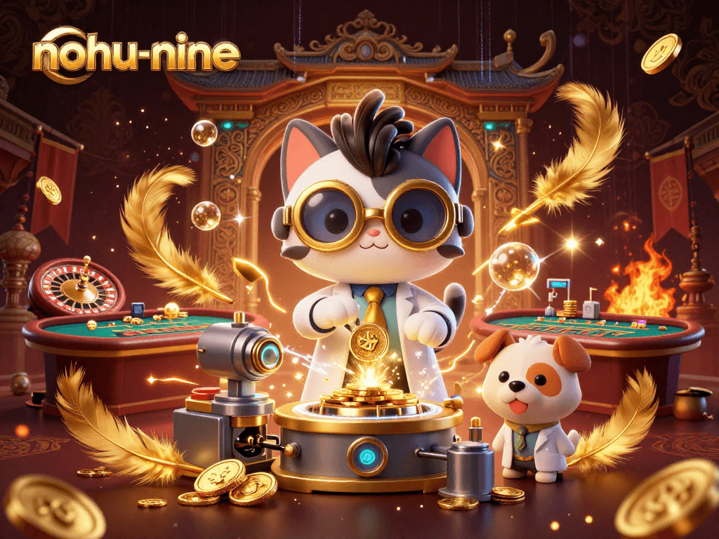 Engage in thrilling gameplay at nohu-nine with dynamic casino elements, vibrant characters, and captivating visuals.