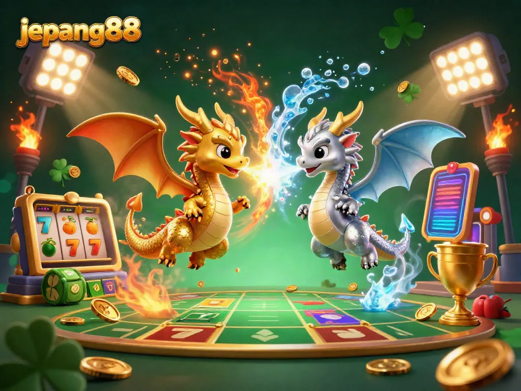 Engage with exciting slot games at Jepang88 featuring dynamic dragons and jackpot elements.