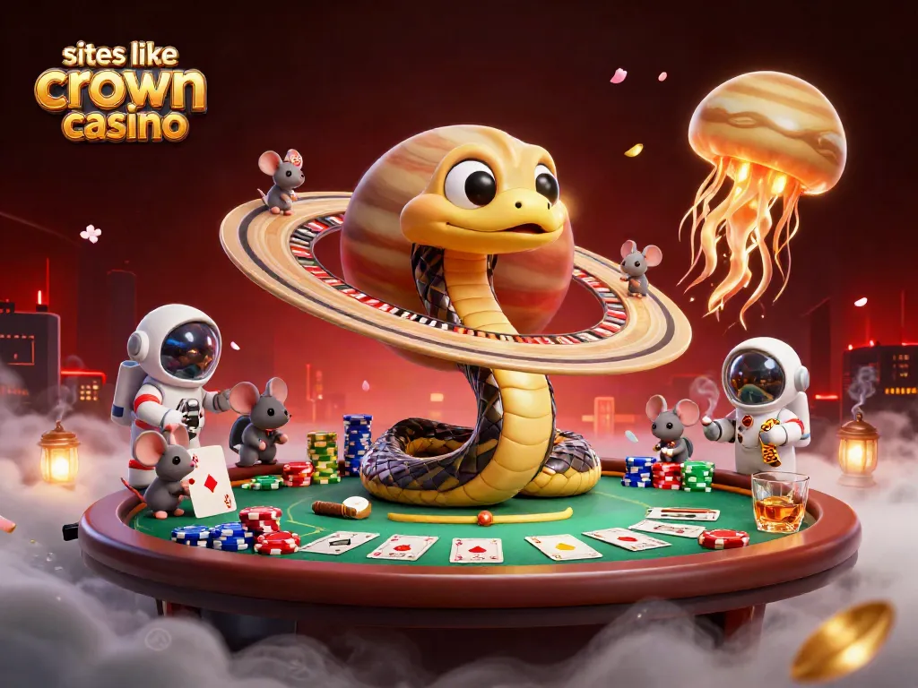 Play thrilling games at sites like Crown Coins Casino with unique cosmic characters and vibrant visuals.