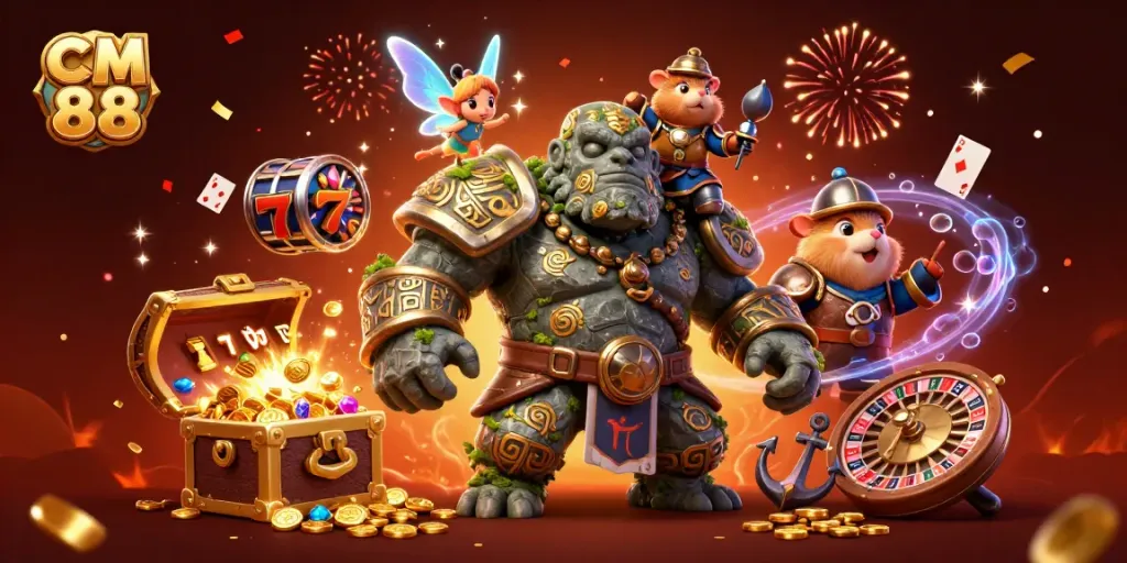 Experience thrilling adventures at CM 88 with exciting games and magical scenes.