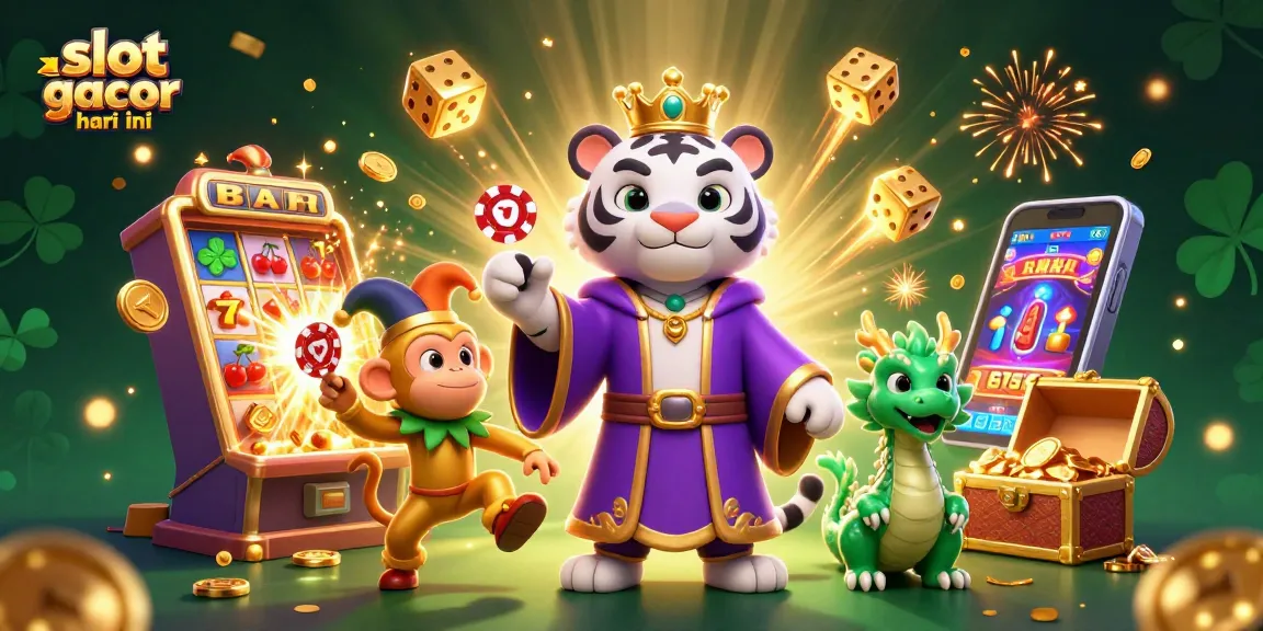 Slot gacor hari ini, buruan mainkan mesin slot yang penuh dengan koin bersinar dan pertunjukan jackpot yang mengagumkan.