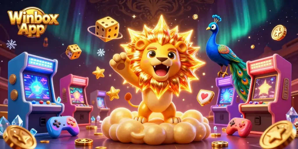 Engage with thrilling games on the Winbox App, where excitement meets vibrant casino visuals!
