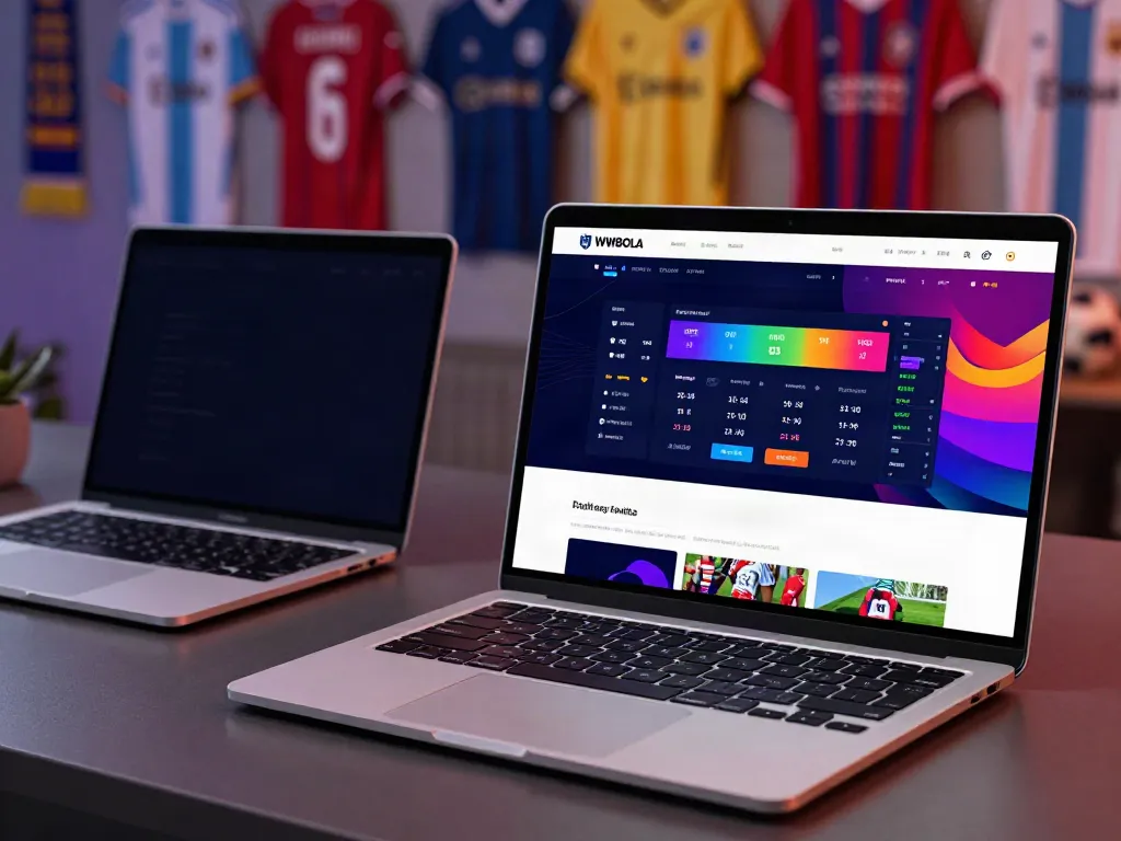WWBOLA platform showcasing high odds in a vibrant online soccer betting environment.