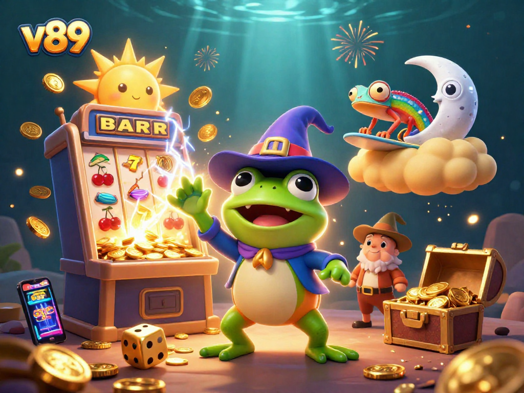 Menangkan hadiah menarik dengan v89, platform slot online modern dengan tampilan yang unik dan pengalamannya.