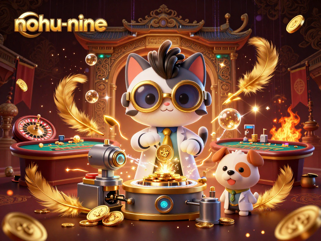 Engage in thrilling gameplay at nohu-nine with dynamic casino elements, vibrant characters, and captivating visuals.