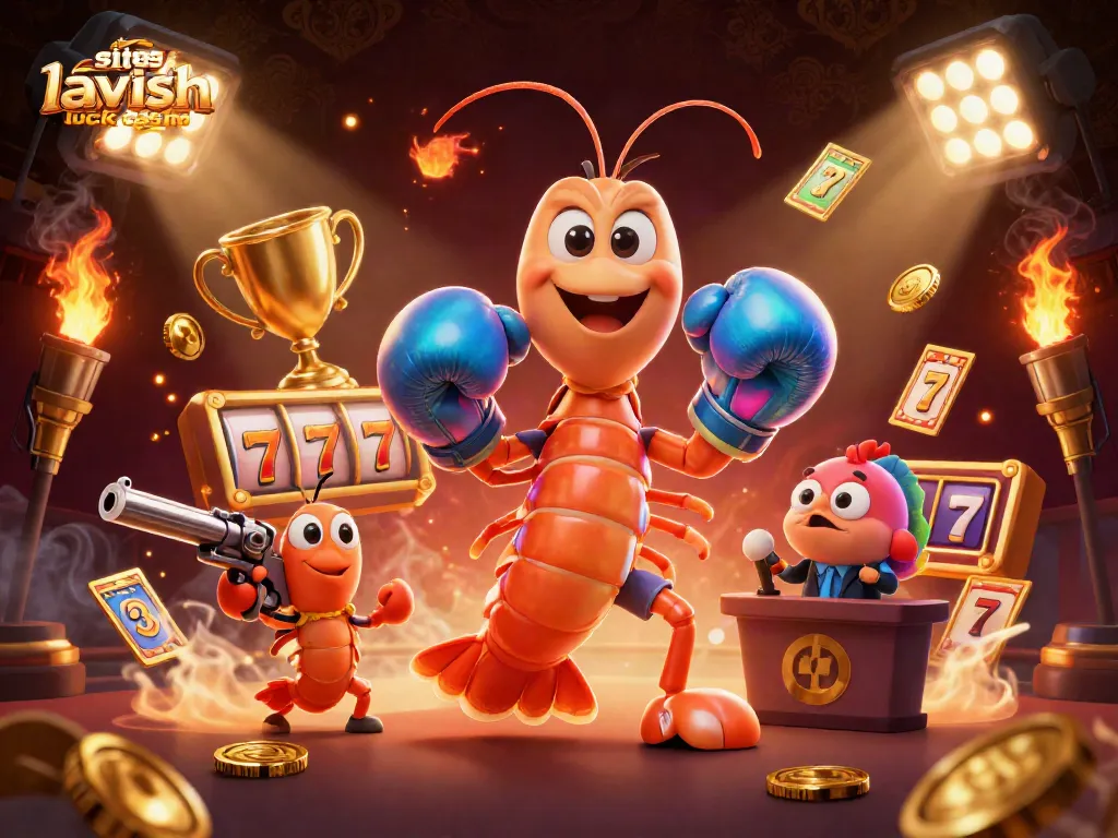 Spin and win with exciting sites like lavish luck casino featuring vibrant casino characters.