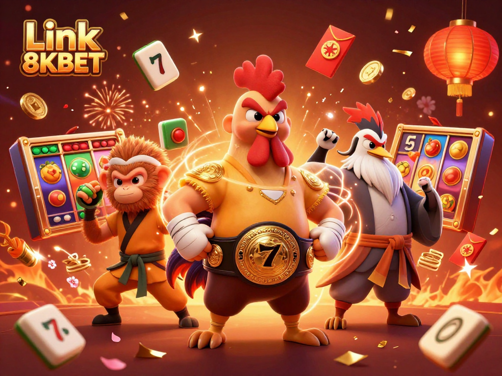Win big at Link 8KBET with immersive gambling scenes filled with luck and excitement!