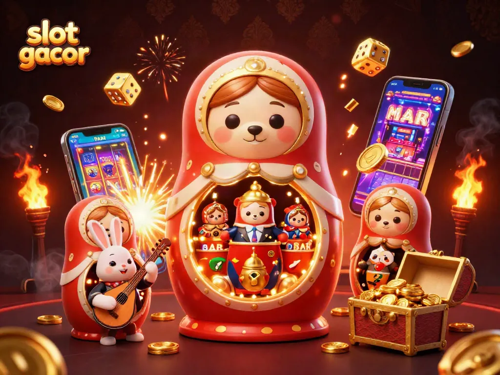 Slot gacor menampilkan momen jackpot yang mendebarkan dengan elemen kasino menarik.