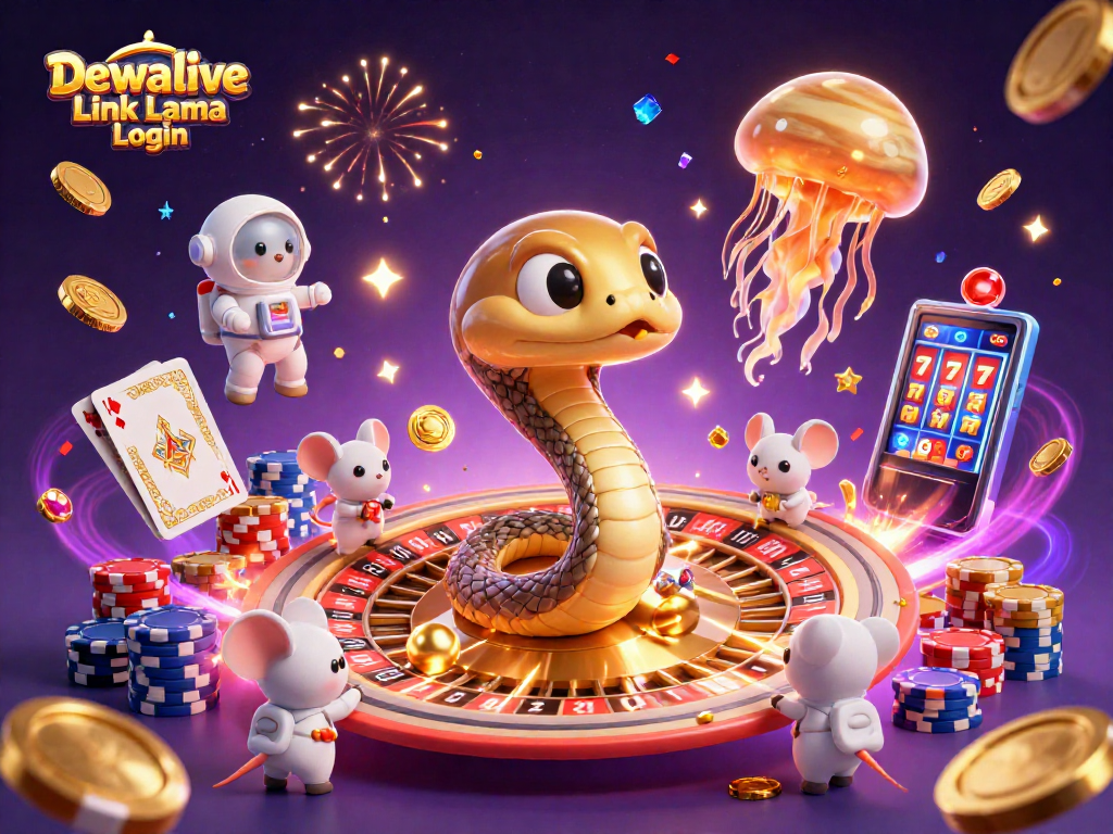 Experience fun with Dewalive Link Lama Login as you place bets on the cosmic roulette!