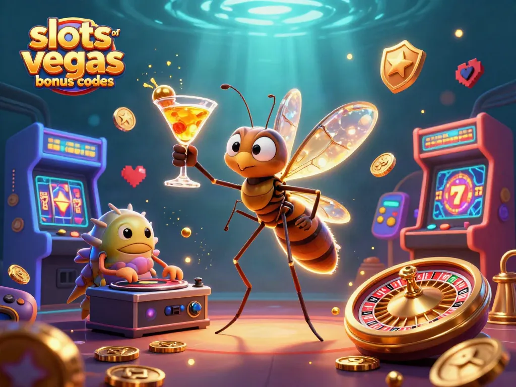 Experience slots of vegas bonus codes with thrilling casino-themed 3D art and dynamic visuals.