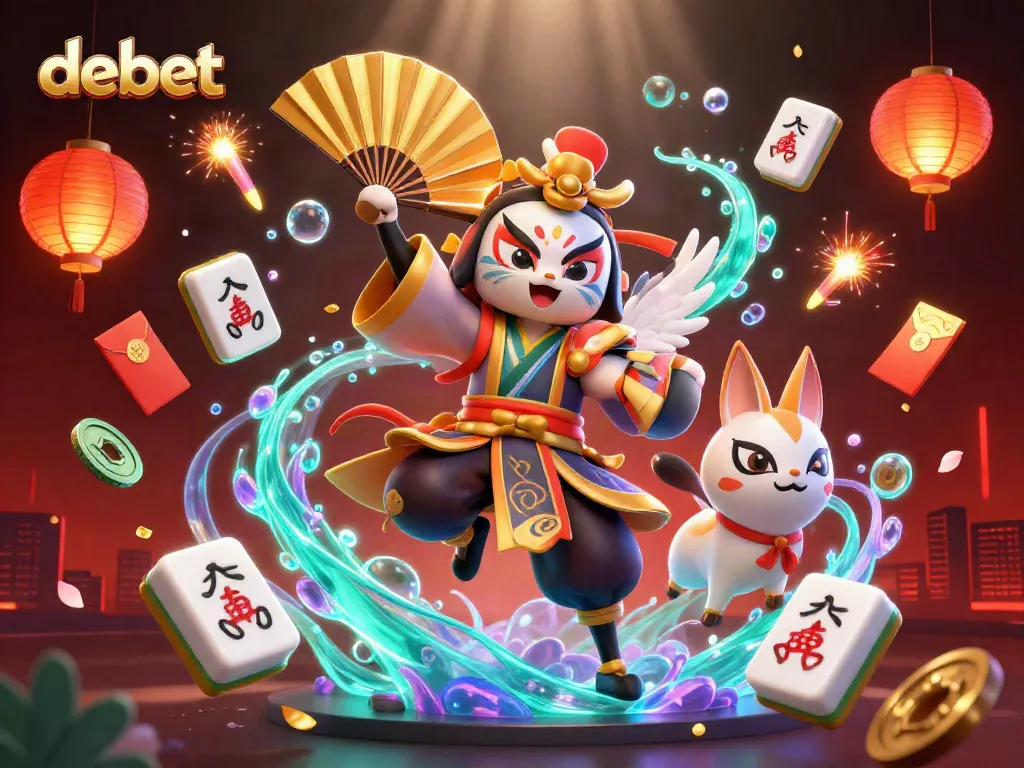 Experience debet gaming with vivid characters and immersive casino elements, presenting a rich thematic scene.