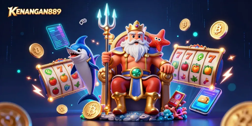 Experience the vibrant thrills of KENANGAN889 with dynamic slot elements and exciting gaming visuals.