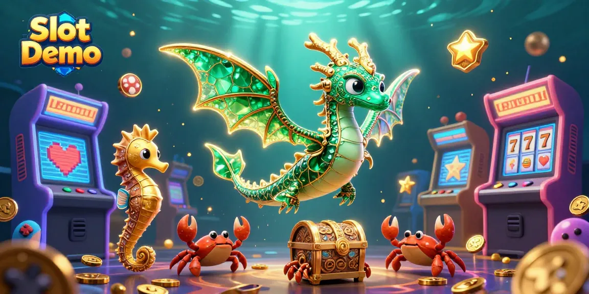 Engage with thrilling Slot Demo visuals featuring dynamic sea creatures and colorful game elements.